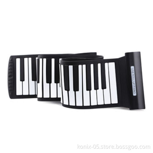 Toy roll up piano, 88 keys for children
